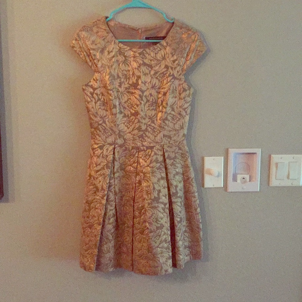 Gold French Connection Dress